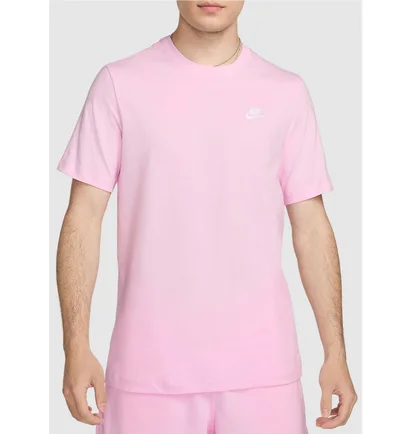 Футболка мужская Nike T-Shirt Sportswear Club Pink AR4997-667