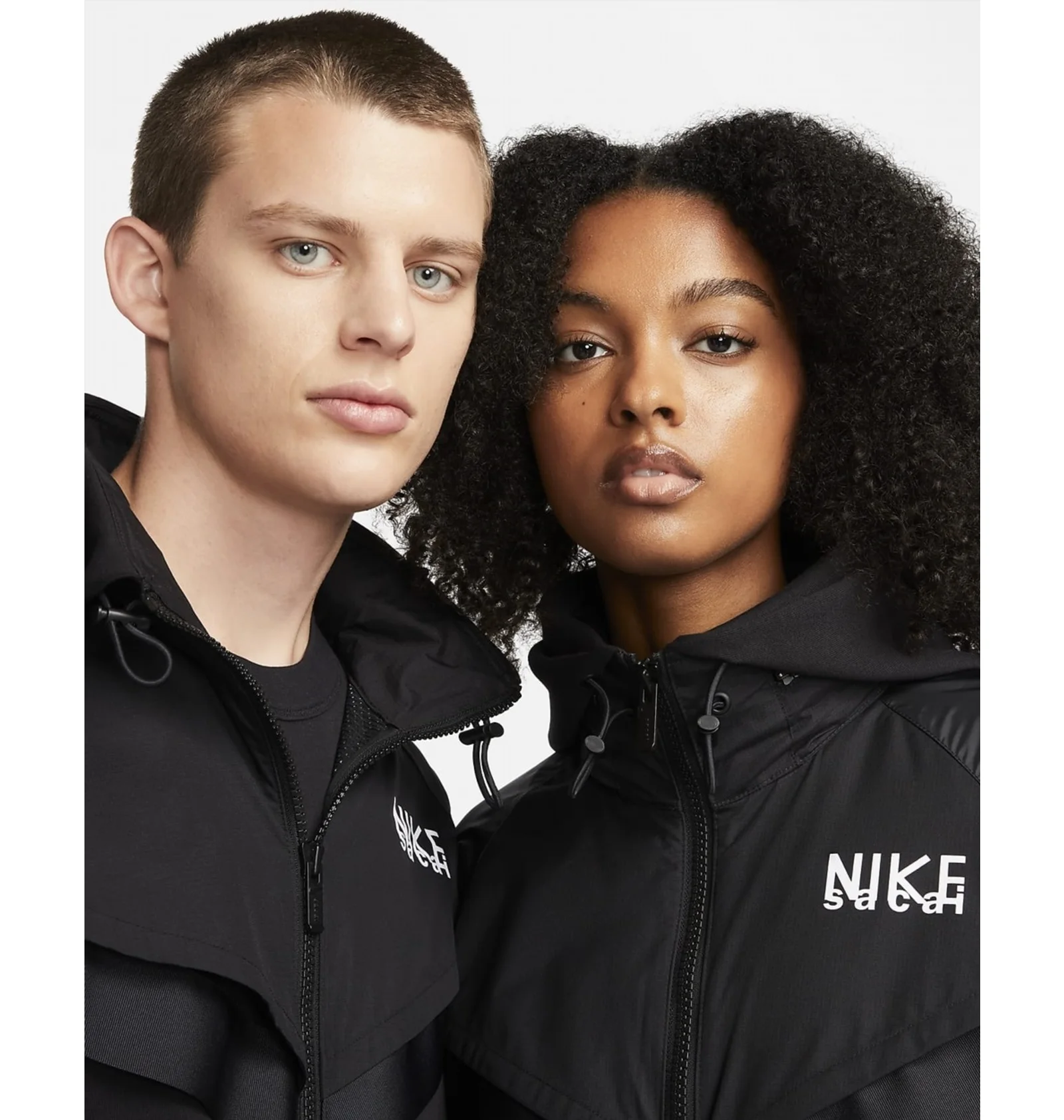 ᐉ Толстовка мужская Nike X Sacai MenS Full-Zip Hoodie Black