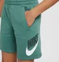 Шорты детские Nike K Nsw Club Ft Short Hbr Green FD2997-361
