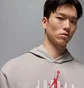 Худі чоловіче Air Jordan Brooklyn Fleece Jumpman Pullover Hoodie Grey HV5096-062