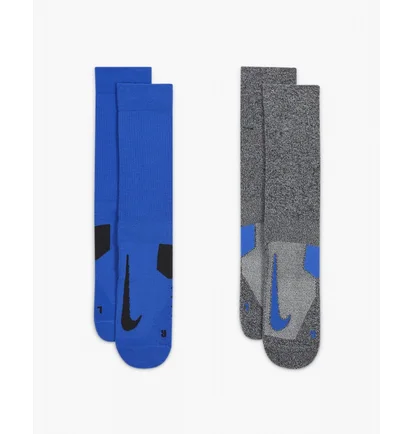 Носки унисекс Nike Multiplier Ankle Sock Blue (2 пары) Sx7557-937