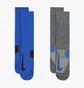 Носки унисекс Nike Multiplier Ankle Sock Blue (2 пары) Sx7557-937