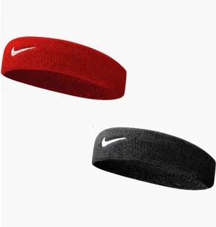 Повязка на голову Nike Swoosh Headband 2 Black/Red NNN07-010-601