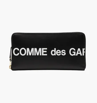 Кошелек женский Comme des Garcons Huge Logo Black SA0110HL-BLACK