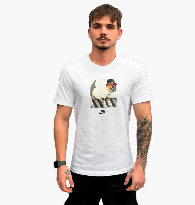 Футболка мужская Nike Sportswear T-Shirt White HJ3271-100