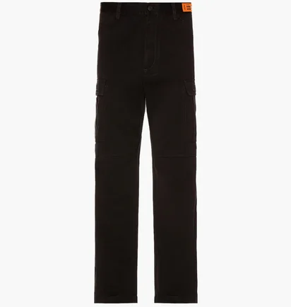 Джинси чоловічі Heron Preston Cargo Pocket Baggy Black HMCF010S22FAB0011000