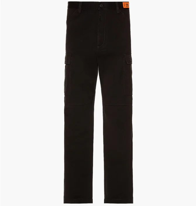 Джинси чоловічі Heron Preston Cargo Pocket Baggy Black HMCF010S22FAB0011000