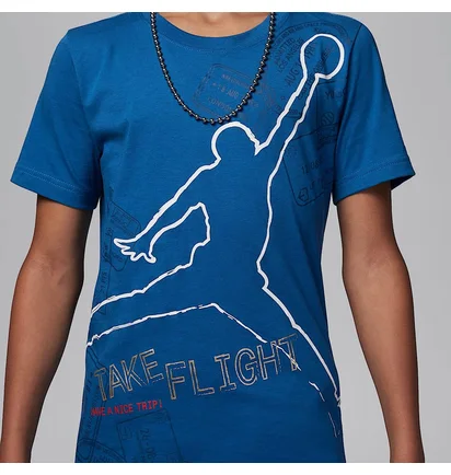 Футболка дитяча Air Jordan Flight Blue 95D006-U1R