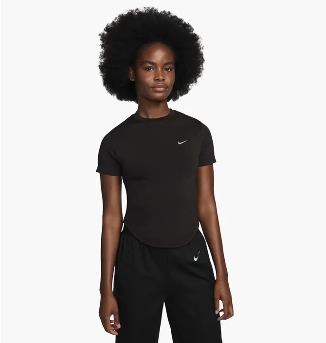 Футболка жіноча Nike W Rn Dvn Dri-Fitadv Eng Ss Tp Black FN2581-227