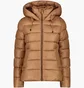 Пуховик жіночий CMP Jacket Fix Hood Brown 33K3566-P814