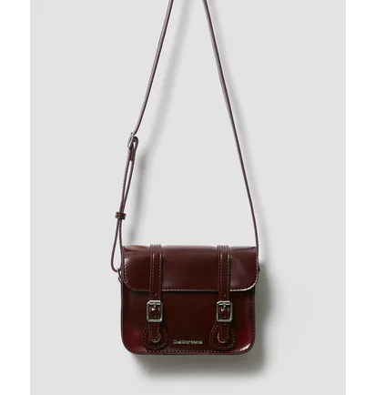 Сумка унисекс Dr. Martens 7 Inch Vegan Crossbody Bag Bordo AB093601