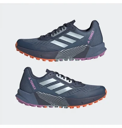 Кроссовки женские Adidas Terrex Agravic Flow 2 Trail Running Shoes Blue Gz1901