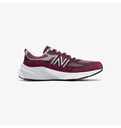 Кроссовки унисекс New Balance made in USA 990V6 Bordo U990BT6