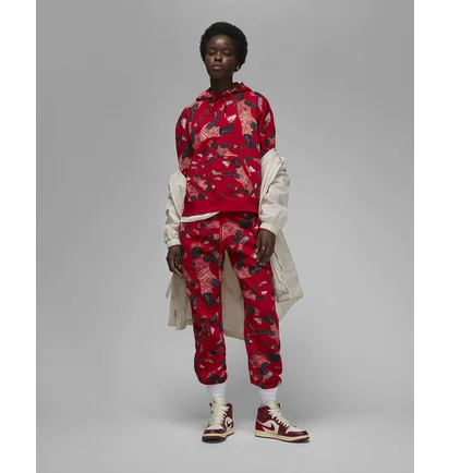 Штаны женские Air Jordan Artist Series By Parker Duncan Red Dx0405-687