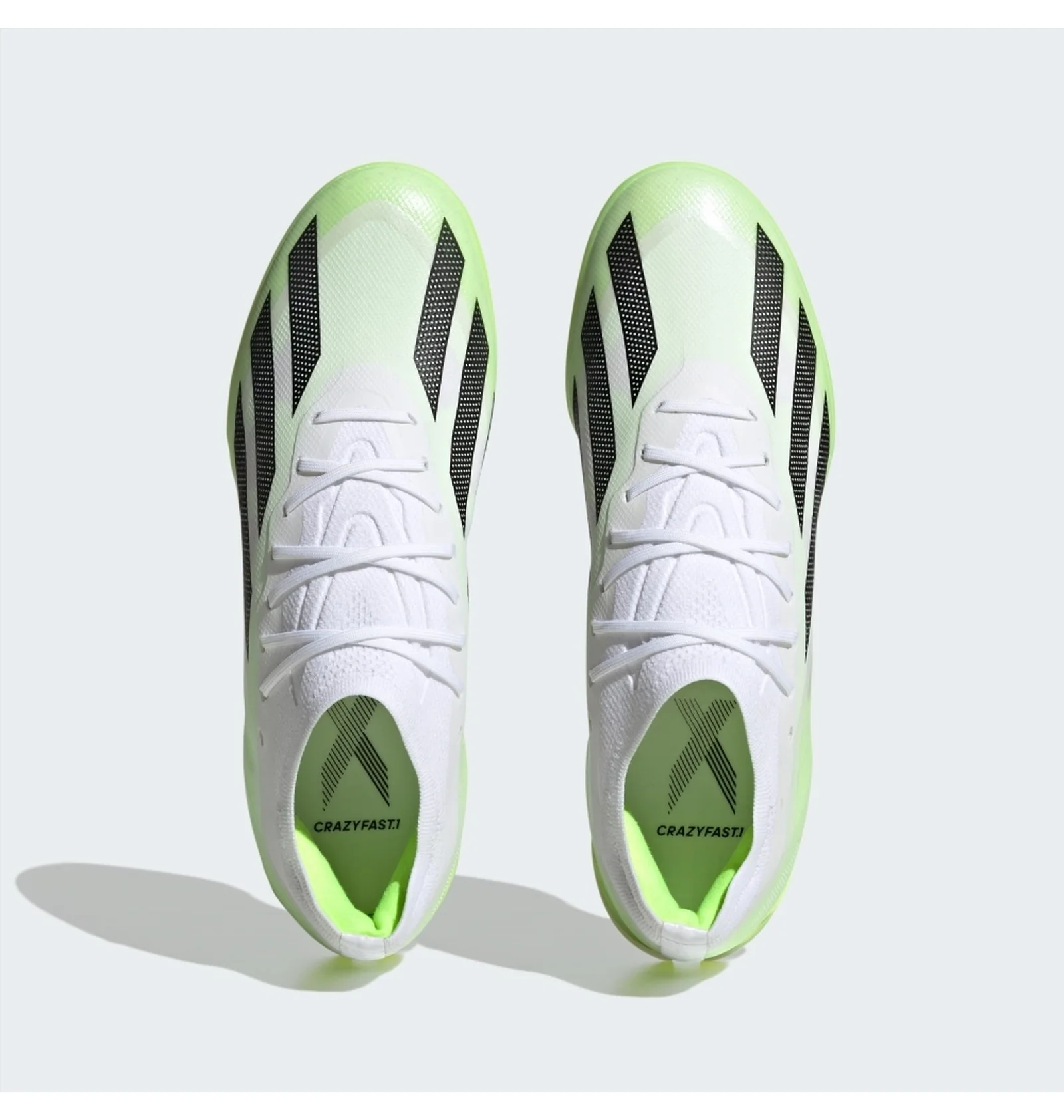 ᐉ Футзалки унисекс Adidas X Crazyfast.1 Indoor Shoes White/Green