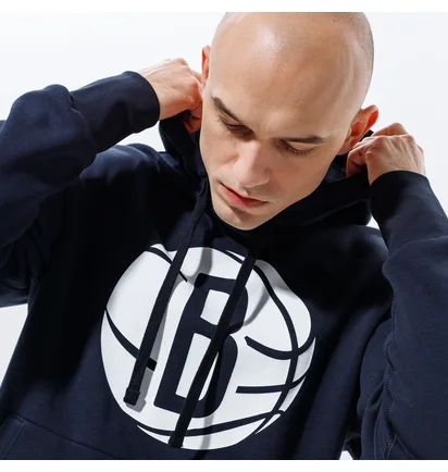 Худи мужское Nike Brooklyn Nets Essential Nba Black CN1187-010