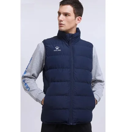 Жилетка чоловіча Kelme Cotton Vest Blue 8161MJ1001.9416