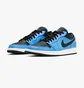 Кроссовки мужские Air Jordan 1 Low Blue/Black 553558-403