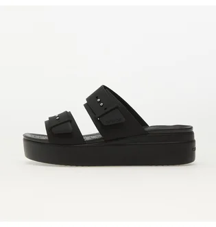 Тапочки женские CROCS Brooklyn Buckle Low Wedge Black 207431-001
