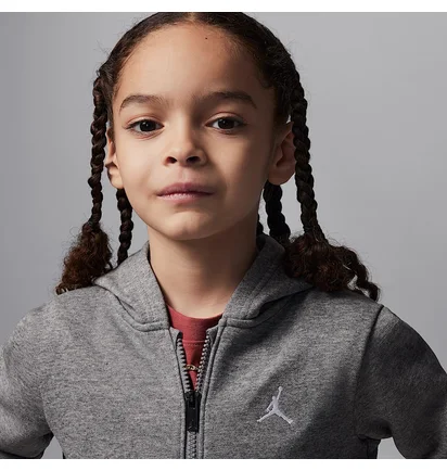 Спортивний костюм дитячий Air Jordan Brooklyn Fleece Little Grey 85D325-GEH