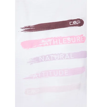 Футболка женская CMP T-Shirt White 33F7766-A001