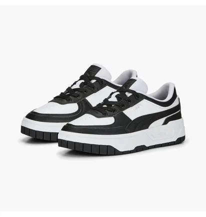 Кроссовки женские Puma Cali Dream West Coast LeatherS Sneakers White/Black 392730-08