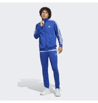 Спортивный костюм мужской Adidas Basic 3-Stripes Tricot Tracksuit Blue IC6761
