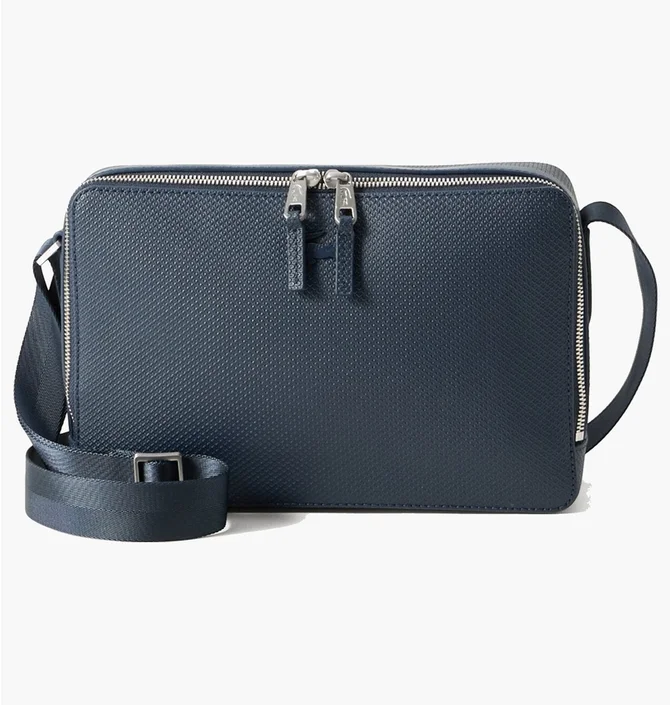 Сумка мужская Lacoste Chantaco Reporter Bag Cross Body Bag Marine Blue NH3270CE-021