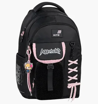 Рюкзак детский Kite Aggretsuko Black AR26-2597L
