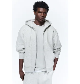 Толстовка чоловіча Capuchonvest Loose-Fit Grey 1308010008