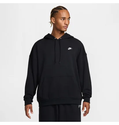 Спортивный костюм мужской Nike Club Ft Oversizeed Po Black HJ1816-010__HJ1822-010
