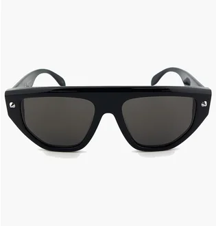 Сонцезахисні окуляри ALEXANDER MCQUEEN Grey/Black AM0408S-001-54