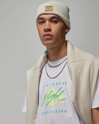 Футболка чоловіча Nike Jordan Flight Tee White Dh8970-101