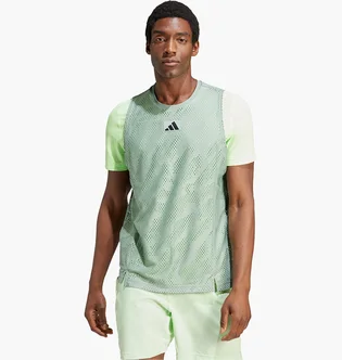 Футболка чоловіча Adidas Tennis Pro Layering Green IL7381