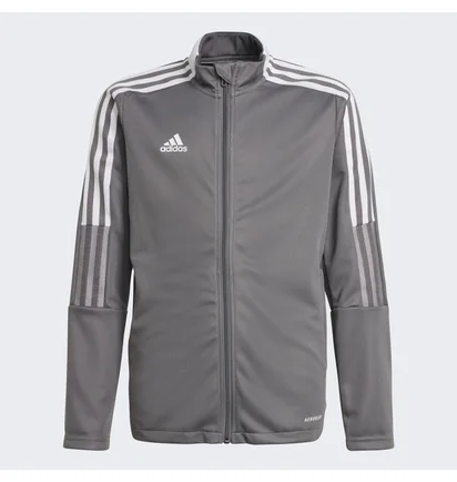 Олимпийка детская Adidas Tiro 21 Track Jacket Grey Gm7311