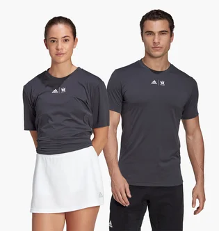 Футболка унісекс Adidas Tennis New York Graphic Tee Grey Hh8774