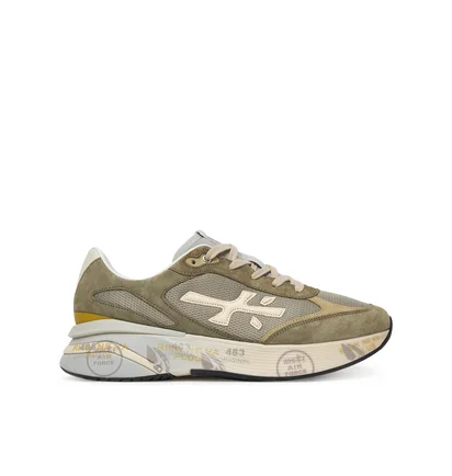 Кроссовки унисекс Premiata Moerun Olive VAR.8300