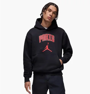Худи мужское Air Jordan MenS Paris Fleece Pullover Hoodie Black HQ0434-010