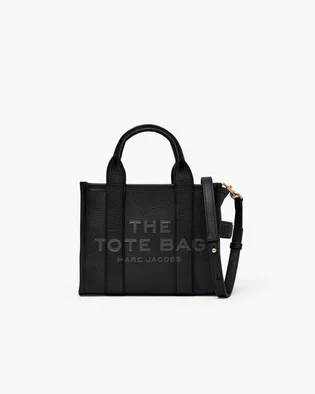 Сумка жіноча Marc Jacobs The Leather Small Tote Bag Black H009L01SP21-BLACK-20776