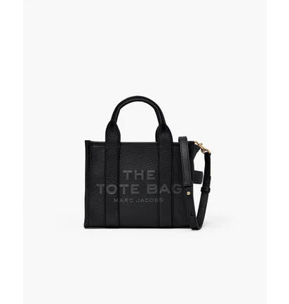 Сумка женская Marc Jacobs The Leather Small Tote Bag Black H009L01SP21-BLACK-20776