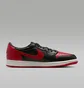 Кроссовки мужские Air Jordan 1 Retro Low Og Banned 2026 Black/Red IW6276-001