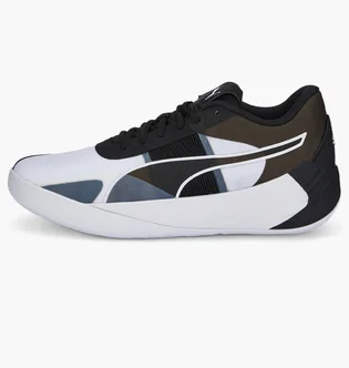 Кросівки унісекс Puma Fusion Nitro Team Basketball Shoes White/Black 377035-05