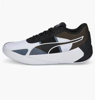 Кроссовки унисекс Puma Fusion Nitro Team Basketball Shoes White/Black 377035-05
