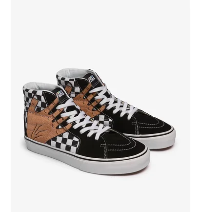 Кеды мужские Vans Sk8 Hi Vr3 Lx X Imran Potato Black/White VN0A5EE7B7E