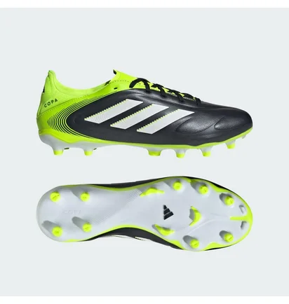 Бутсы мужские Adidas Copa Pure 3 League Firm/Multi-Ground Black/Green JH6298