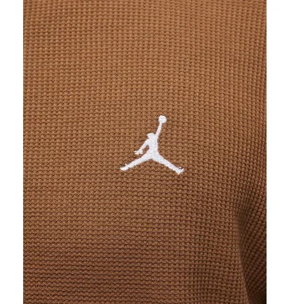 Лонгслив мужской Air Jordan Essentials Waffle Knit Top Brown FD7461-281