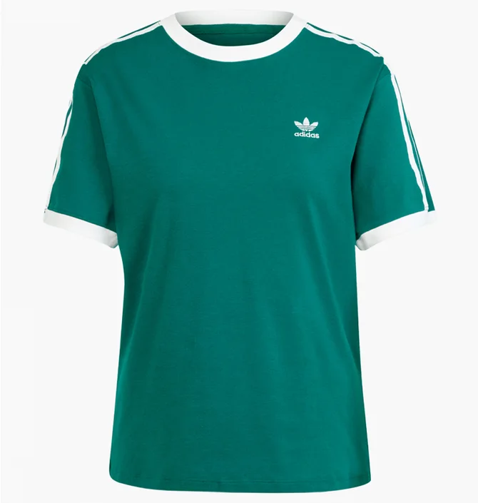 Футболка женская Adidas 3-Stripes Baby Green JD4571