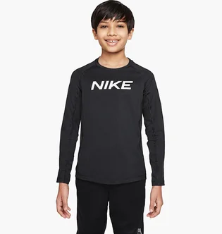 Термобелье детское Nike Pro Dri-Fit Top Ls Black DM8529-010