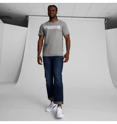 Футболка мужская Puma Graphic Tee Grey 678786-03