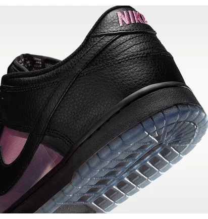 Кроссовки мужские Nike Dunk Low Retro Prm Black/Pink IM3077-600